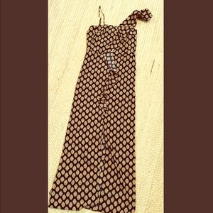 NWT Banana republic navy blue long dress